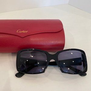 Cartier black sunglasses